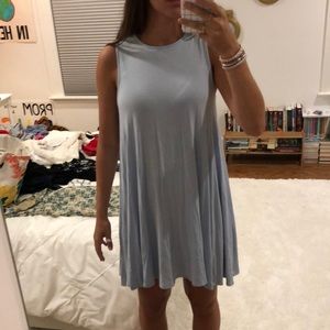 blue american eagle shift dress